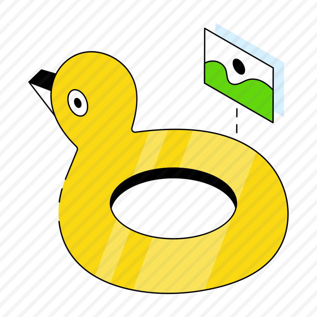 Rubber Duck, Plaything, Toy, Childhood Accessory, Duck Pool  preview