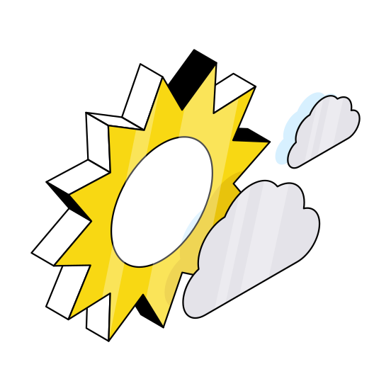 Sun, Sunlight, Sunbeam, Sun Rays, Daylight  illustration