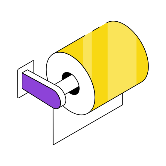 Tissue Roll, Hygiene, Cleaning Paper, Tissue Papers, Napkins illustration