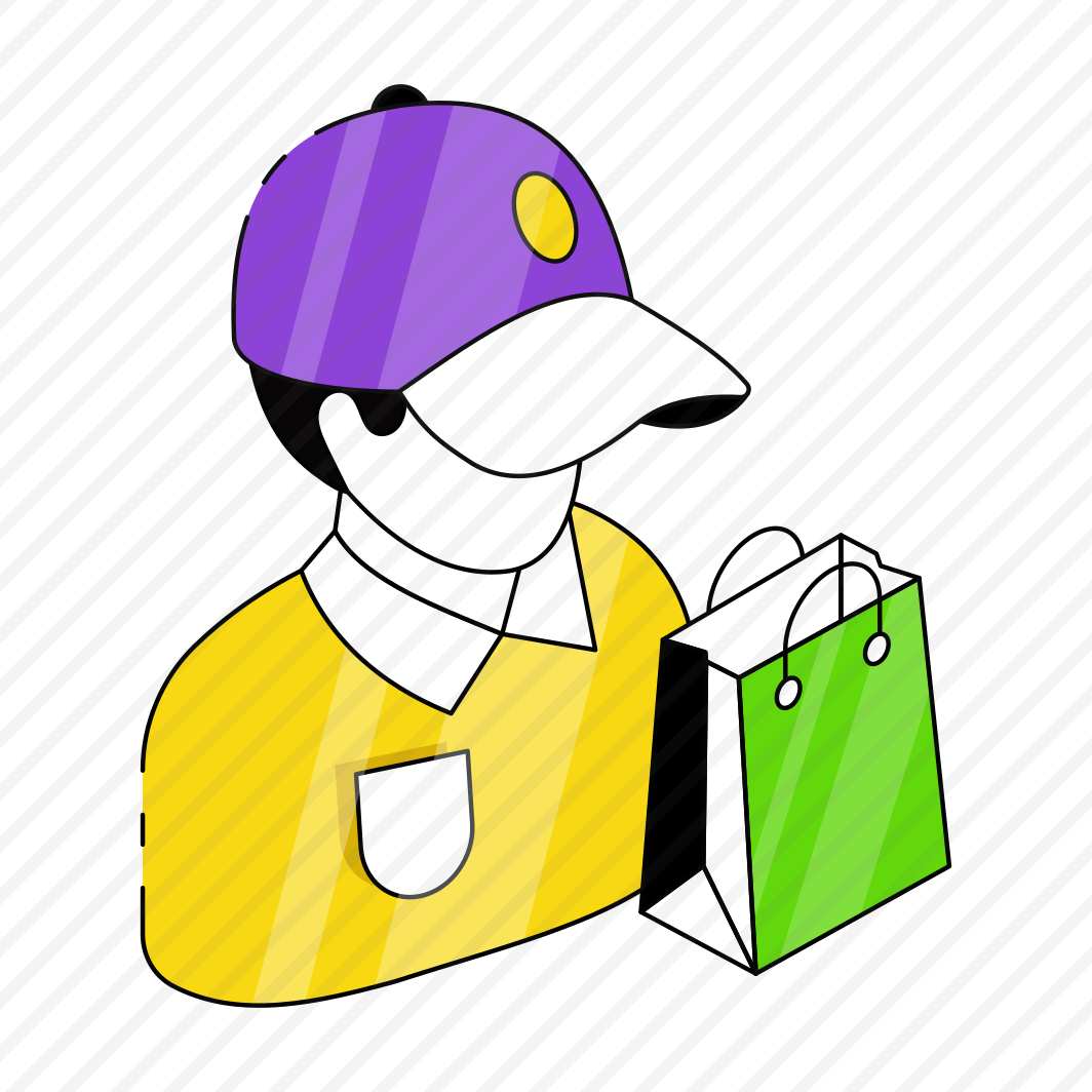 Delivery Boy, Delivery Man, Courier Boy, Courier Man, Parcel Delivery preview