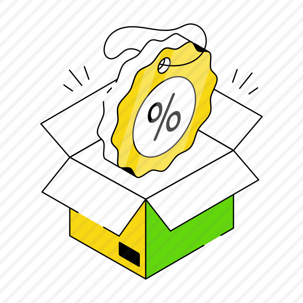 Discount Box, Discount Parcel, Discount Package, Discount Cardboard, Discount Carton  preview