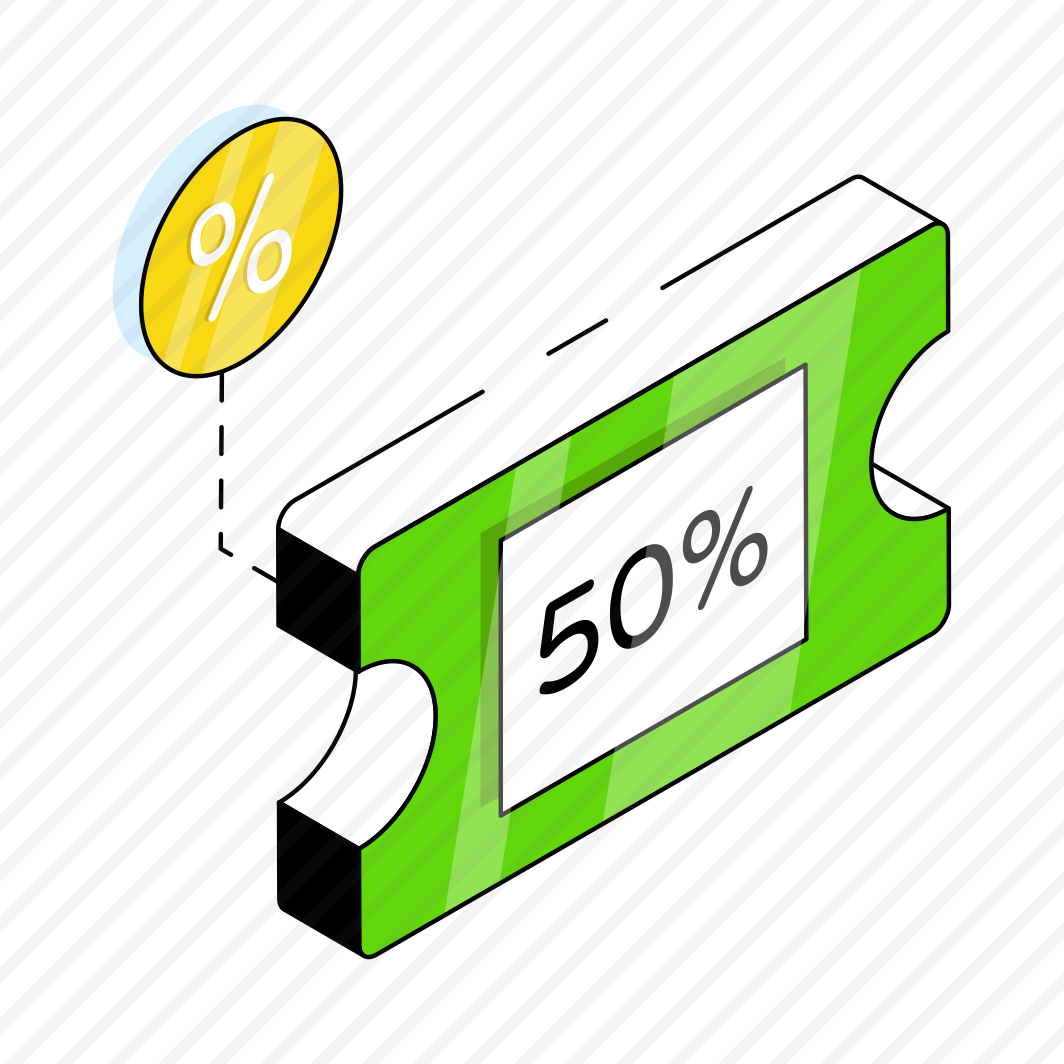 Discount Card, Discount Voucher, Discount Label, Discount Tag, % Discount  preview