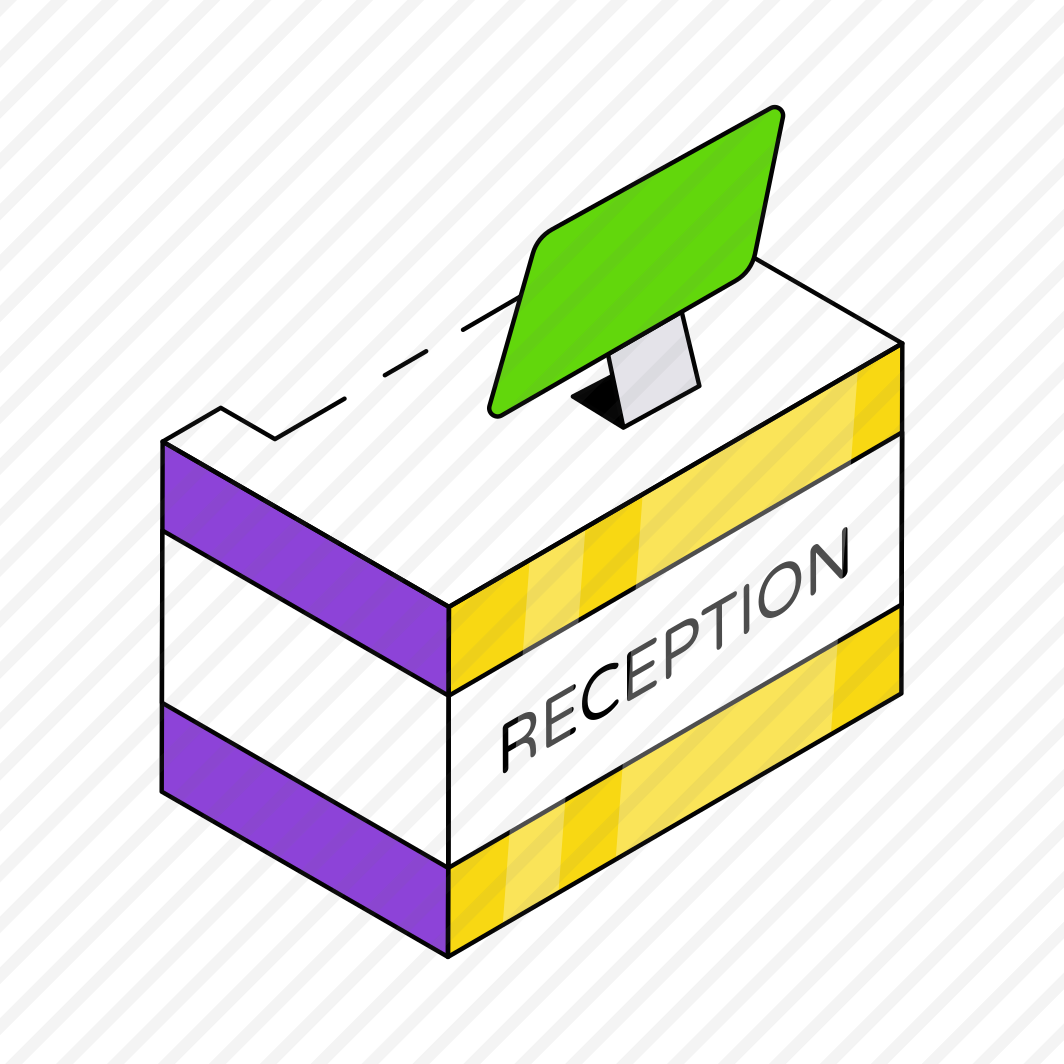 Reception, Reception Desk, Info Table, Info Desk, Front Desk preview