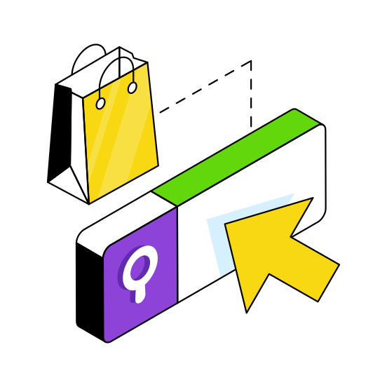 Search Shopping, Find Shopping, Shopping Analysis, Search Box, Search Bar illustration