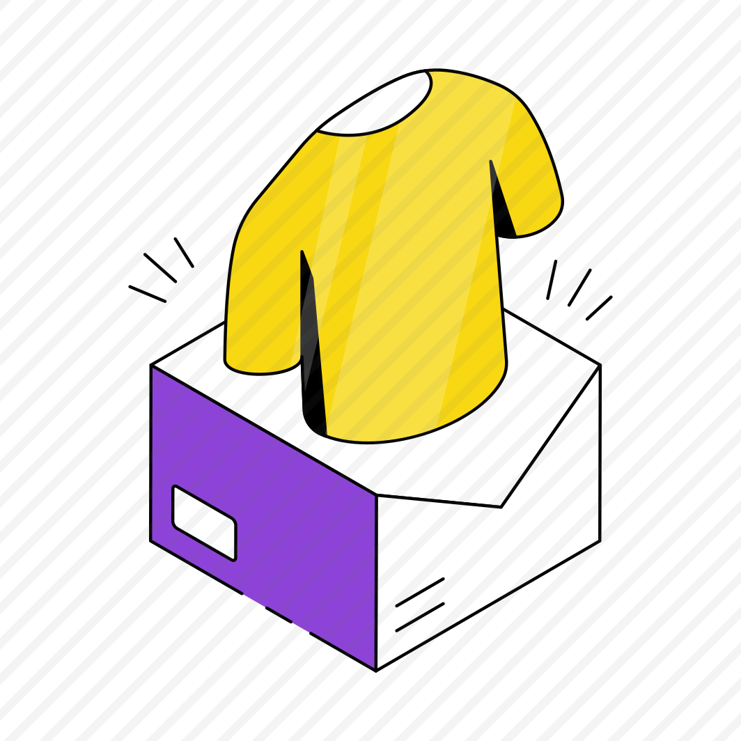 Shirt Parcel, Shirt Package, Cloth, Attire, Commerce  preview