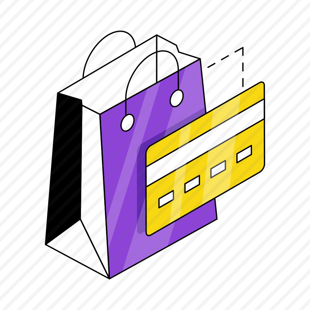 Shopping Card Payment, Digital Payment, E Payment, Ecommerce, Secure Payment preview