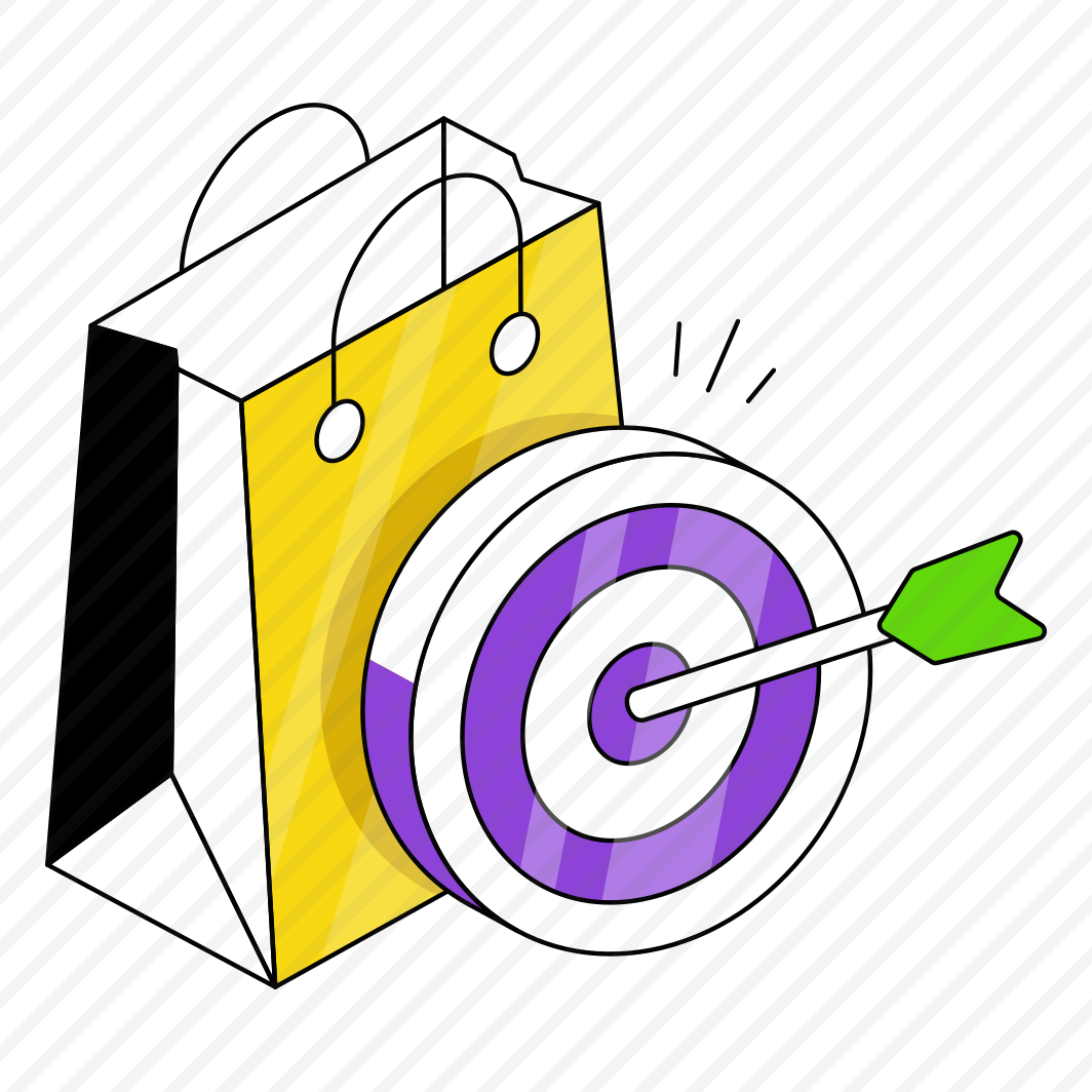 Shopping Target, Shopping Aim, Shopping Goal, Shopping Purpose, Shopping Objective  preview