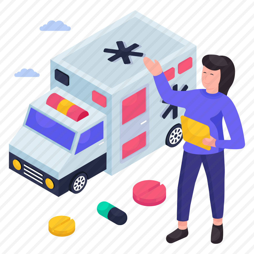 Ambulance, Medical Transport, Medical Vehicle, Automobile, Automotive, preview