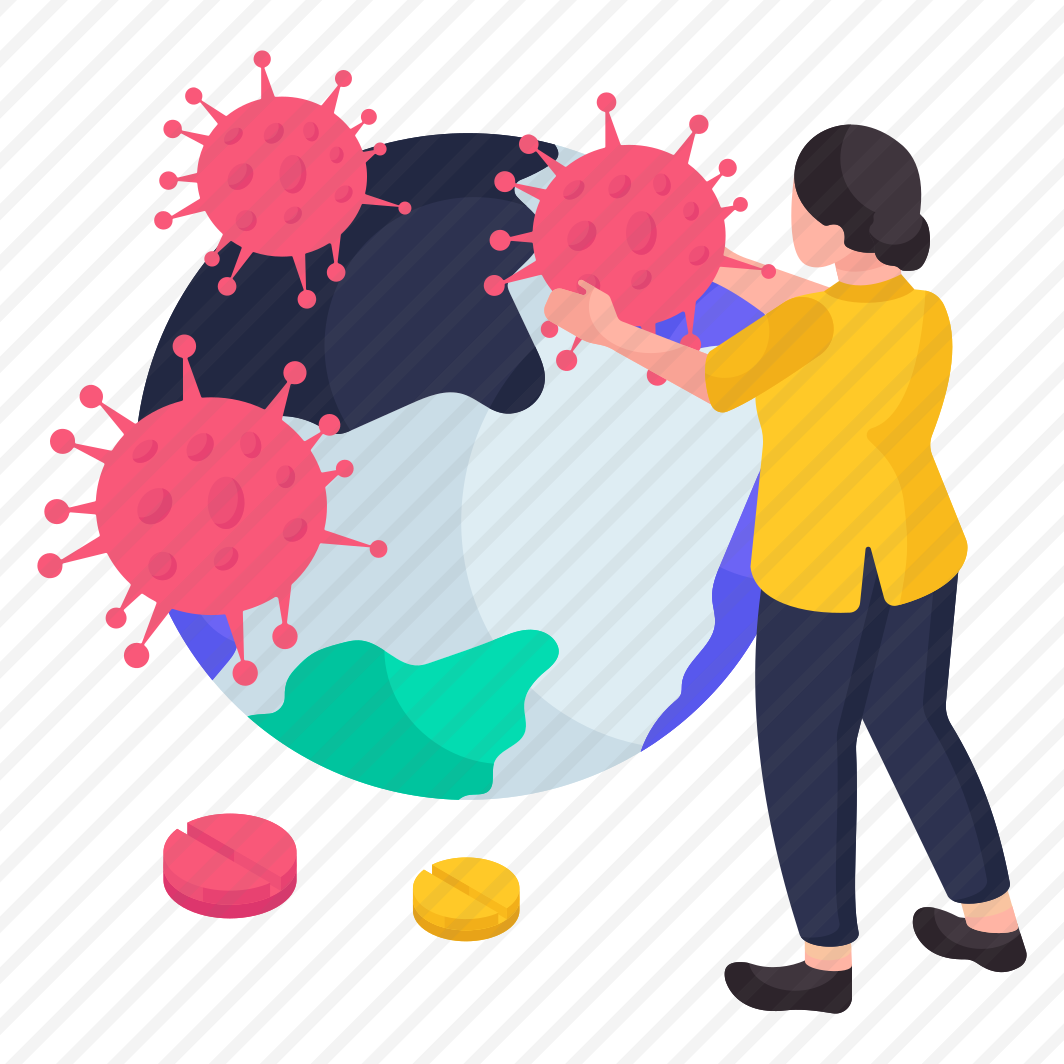 Covid , Corona, Coronavirus, Microorganism, Virus, preview