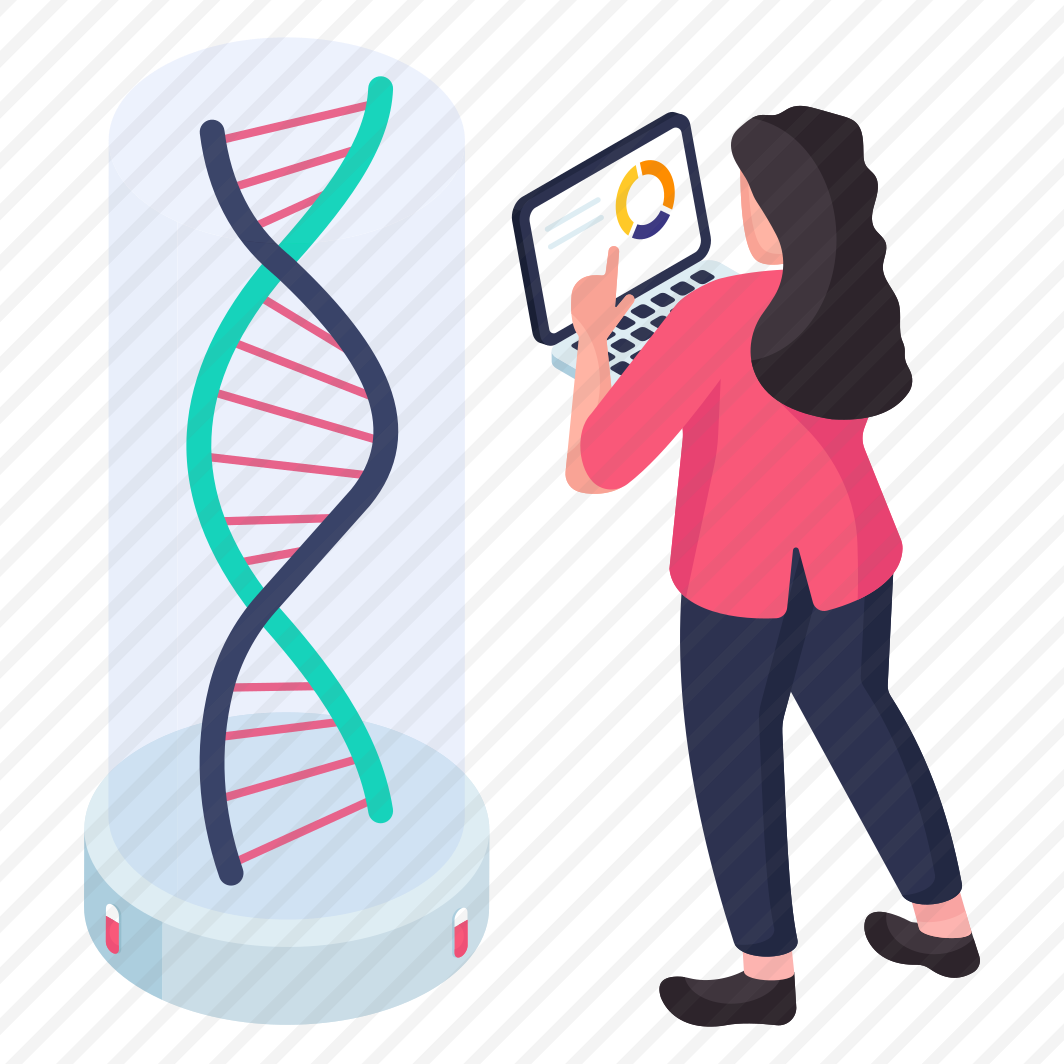 Dna, Deoxyribonucleic Acid, Dna Strand, Genetic Material, Double Helix Strand preview