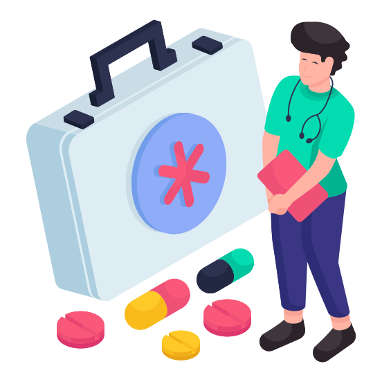 Doctor, Physician, Surgeon, Medico, Medical Specialist illustration