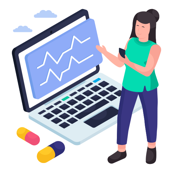 Ecg Monitor, Ekg, Electrocardiogram, Cardiogram Machine, Heartbeat illustration