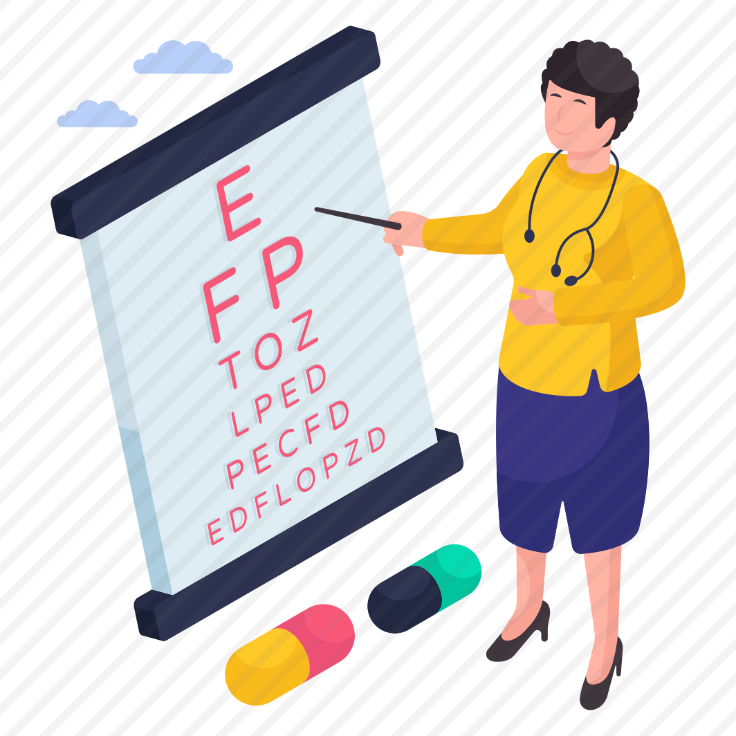Eye Test, Vision Test, Eye Chart, Optical Test, Vision Chart preview