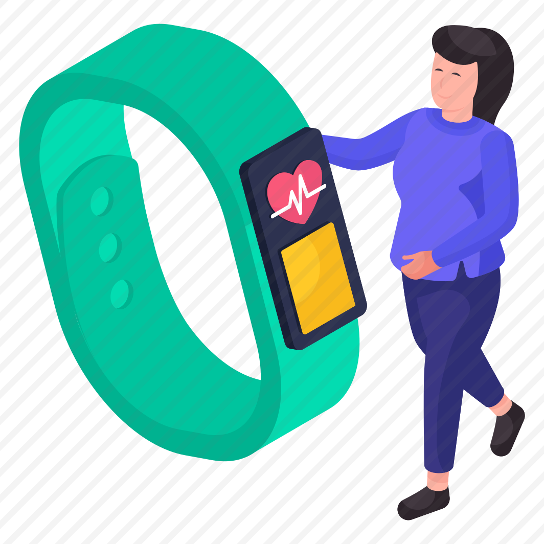 Health Tracker, Smartwatch, Smartband, Smart Bracelet, Fitness Tracker preview