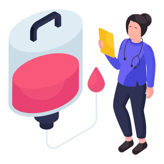Iv Drip, Blood Drip, Blood Bag, Blood Donation, Saline illustration