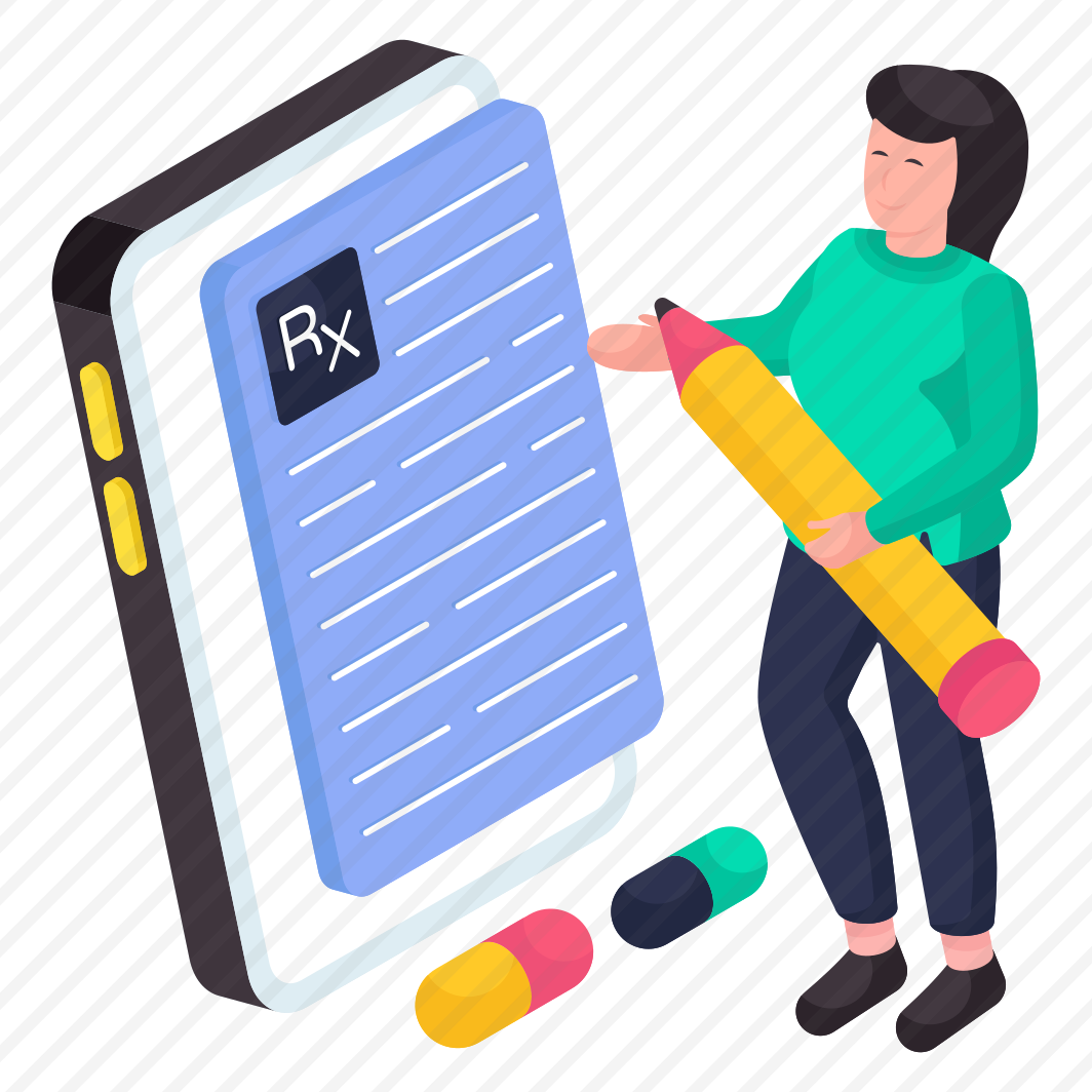 Prescription, Medical Report, Mobile Rx, Medical Instruction, Medical Recommendation preview