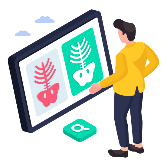 Radiology, Radiography, Diagnosis, Medication, Medical Treatment illustration