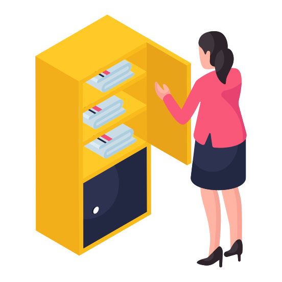 Almirah, Gym Cupboard, Cabinet, Storage Cabins, Furniture,  illustration