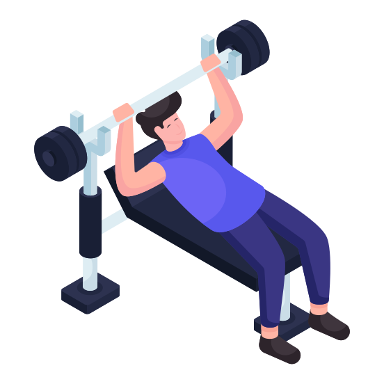 Barbell, Gym Tool, Weightlifting, Halters, Dumbbells illustration