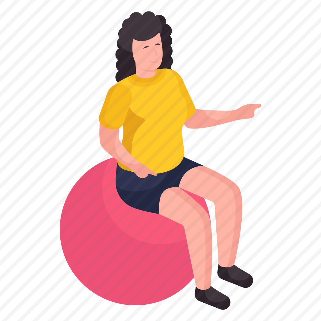 Fitness Ball Exercise, Yoga Ball, Exercise Ball, Stability Ball, Swiss Ball preview