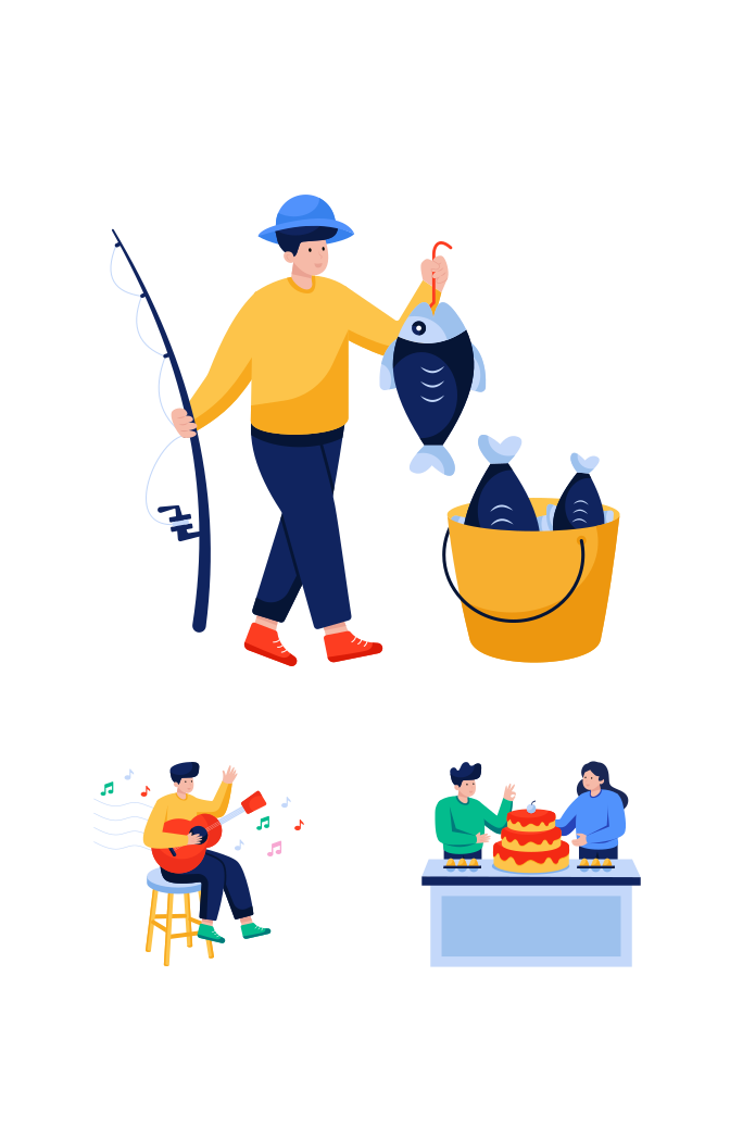 Hobbies Large Set Preview