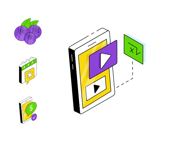 Isometric Colored Line family preview image