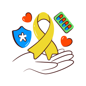 Awareness Ribbon, Cancer Ribbon, Breast Cancer, Folding Ribbon, Ribbon icon