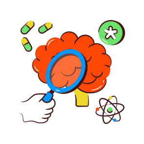 Brain Research, Mind, Intelligence, Cerebrum, Brain Network icon