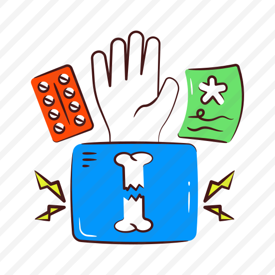 Broken Bone, Cracked Bone, Osteoporosis, Fracture Bone, Osseous Tissue preview