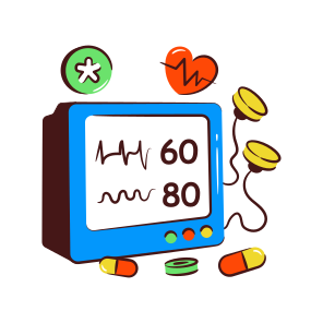 Ecg Monitor, Ekg, Electrocardiogram, Cardiogram Machine, Heartbeat icon