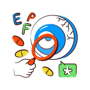 Eye Checkup, Optometry, Retina, Eyeball, Organ icon
