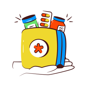First Aid Kit, Medical Bag, Doctor Briefcase, Doctor Bag, Medical Kit icon