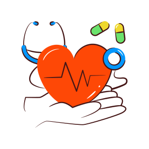 Heart Care, Heart Protection, Healthcare, Heart Safety, Cardio Care, icon