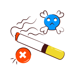 No Smoking, No Cigarette, Smoking Ban, Smoking Prohibition, Stop Smoking icon