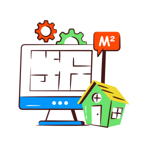 Blueprint, House Plan, House Map, Home Sketch, House Sketch icon