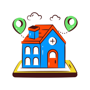 Church Location, Church Direction, Gps, Navigation, Geolocation icon