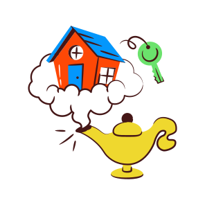 Dream Home, Dream House, Family House, Homestead, Building icon