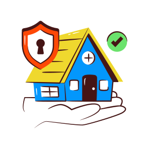 Home Access, Secure Home, Home Security, Home Protection, House Security icon