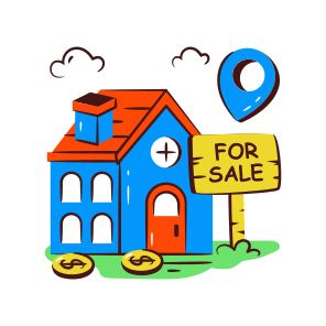 Home For Sale, Roadboard, Signboard, Guideboard, Fingerboard, icon