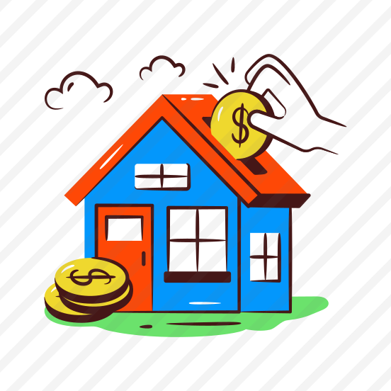 Home Payment, House Payment, Property Payment, Real Estate Payment, Cash Payment,icons preview