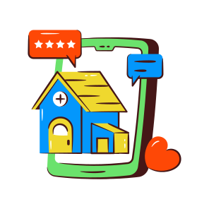 Online Property, Online House, Mobile Home Ratings, Online Real Estate, Real Estate App icon