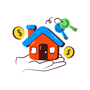 Ownership, House Service, Home Care, Home Offering, House Offering icon