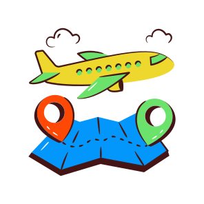 Airplane, Airjet, Airline, Flight, Travel By Air icon