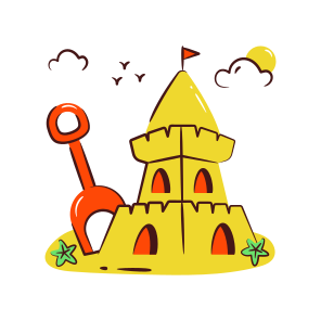 Castle, Fort, Fortification, Fortress, Citadel, icon