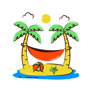 Hammock, Beach Swing, Netting Swing, Duyan, Hamaca icon