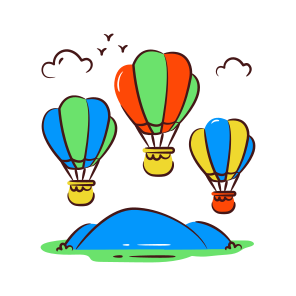 Hot Air Balloons, Fire Balloons, Adventure Balloons, Gas Balloons, Helium Balloons icon