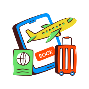 Mobile Flight Booking, Online Booking, Air Travel, Flight Booking App, Phone Travel Application, icon