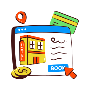 Online Hotel Booking, Online Motel, Hotel Website, Online Hotel, Mobile Hotel App icon