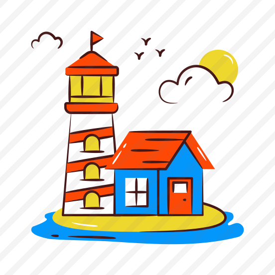 Sea Tower, Watchhouse, Lighthouse, Sea Beacon, Navigation Building, preview
