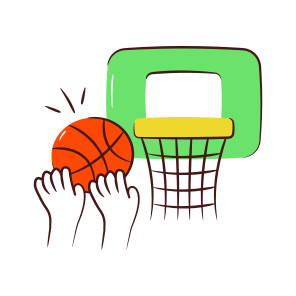 Basketball Goal, Basketball Hoop, Basketball Rim, Backboard, Basketball Shot icon
